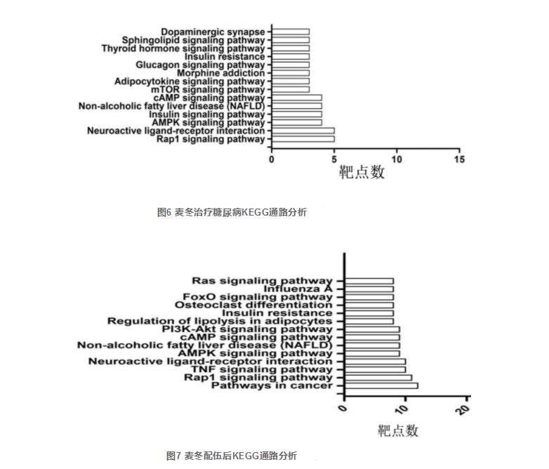 基于網(wǎng)絡(luò)藥理學(xué)的麥冬治療糖尿病成分和機(jī)制及其配伍后作用通路改變研究（三）