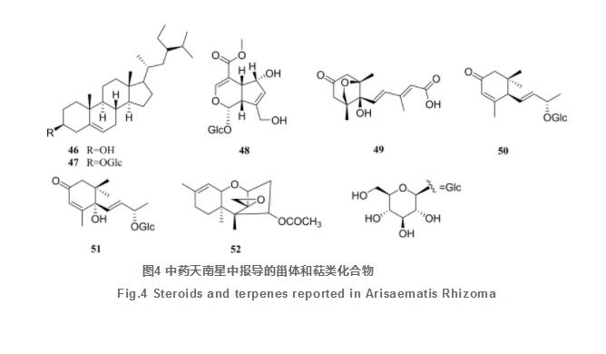 天南星化學(xué)成分及生物活性研究進(jìn)展（二）