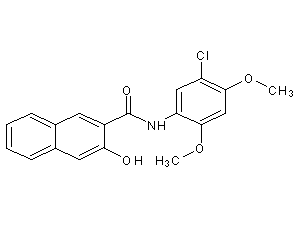 N-(5-氯-2,4-二甲氧基苯基)-3-羥基-2-萘甲酰胺