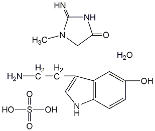 5-羥色胺肌酸酐單水合硫酸鹽