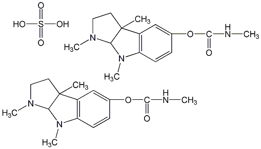 硫酸毒扁豆鹽