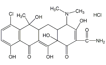 氯四環(huán)素鹽酸