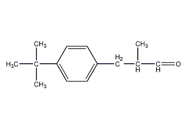 3-(4-叔丁基苯基)-2-異丁醛