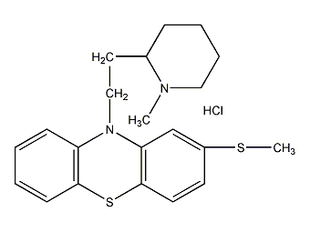 甲硫噠嗪鹽酸鹽