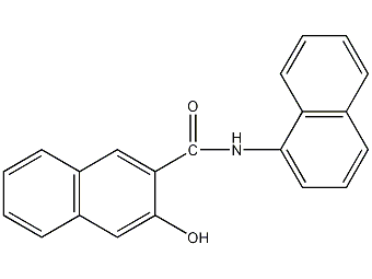 3-羥基-N-(1-萘基)-2-萘甲酰胺