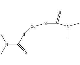 二甲基二硫代氨基甲酸銅(II)