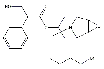 丁溴酸東莨菪堿