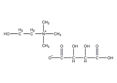 酒石酸氫膽堿