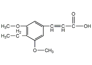 3,4,5-三甲氧基苯丙烯酸