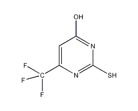 4-羥基-6-三付款甲基嘧啶-2-硫醇