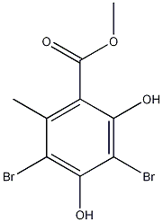 3,5-二溴-2,4-二羥基-6-甲基苯甲酸甲酯