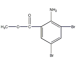 2-氨基-3,5-二溴苯甲酸甲酯